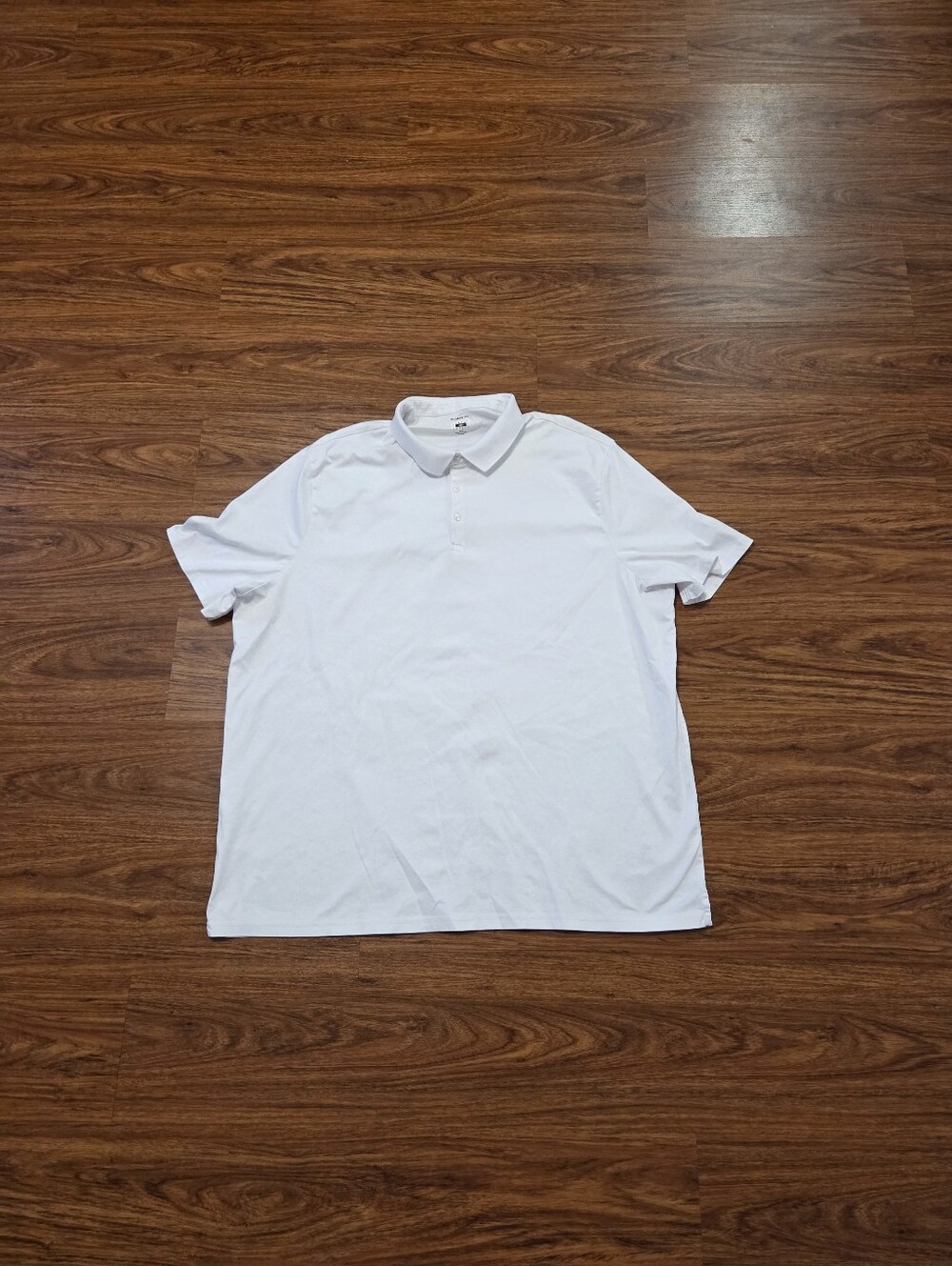 Joseph Abboud White Short-Sleeve Polo Shirt